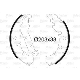 Bremsbackensatz 562772 Bremsbackensatz 562772