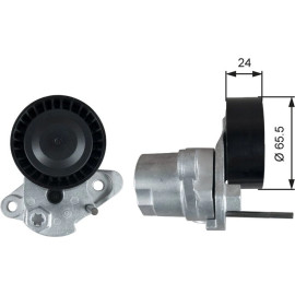 Spannrolle, Keilrippenriemen T39387