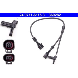 Sensor, Raddrehzahl 24.0711-6115.3