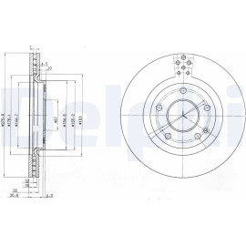 Bremsscheibe BG3829