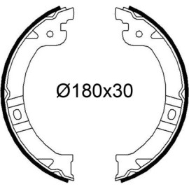 Bremsbackensatz 564266 Bremsbackensatz 564266