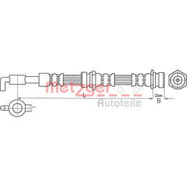 Bremsschlauch 4114062
