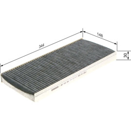 BOSCH 1 987 432 306 Innenraumfilter BOSCH 1 987 432 306 Innenraumfilter