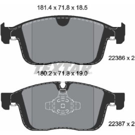 Bremsbelagsatz, Scheibenbremse 2238601