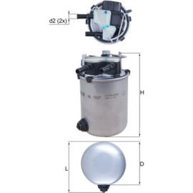Kraftstofffilter KL 1027 Kraftstofffilter KL 1027