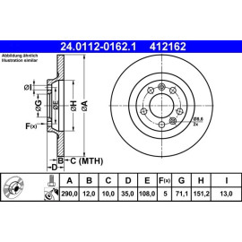 Bremsscheibe 24.0112-0162.1