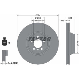 Bremsscheibe 92123003
