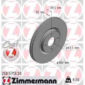 Bremsscheibe 250.5713.20