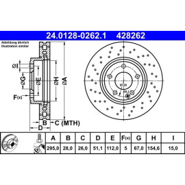 Bremsscheibe 24.0128-0262.1