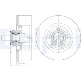 Bremsscheibe BG9113RSC