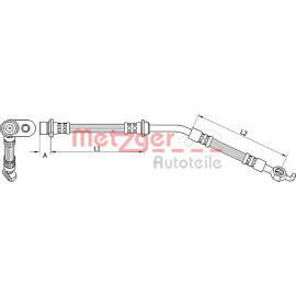 Bremsschlauch 4110786 Bremsschlauch 4110786
