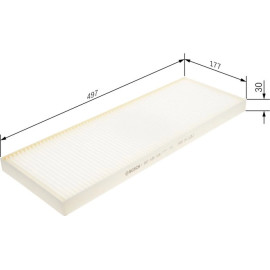 Filter, Innenraumluft 1 987 435 125
