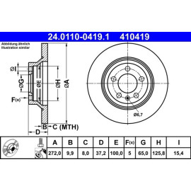 Bremsscheibe 24.0110-0419.1
