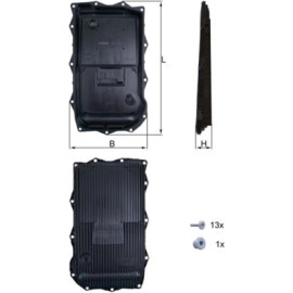 Ölwanne, Automatikgetriebe HX 184KIT