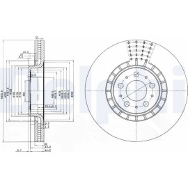 Bremsscheibe BG9783C Bremsscheibe BG9783C