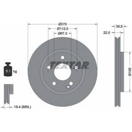 Bremsscheibe 92124503