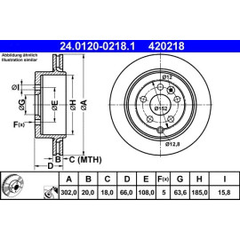 Bremsscheibe 24.0120-0218.1