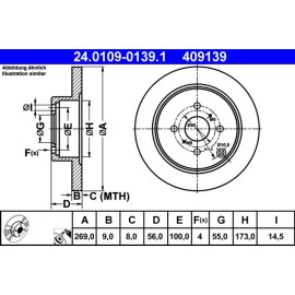 Bremsscheibe 24.0109-0139.1