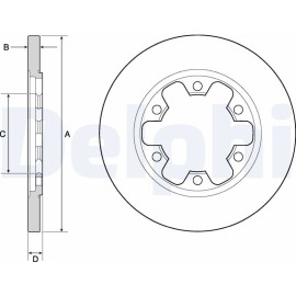 Bremsscheibe BG4680C Bremsscheibe BG4680C