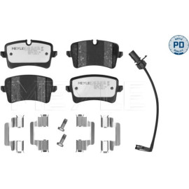 Meyle 025 252 1417/PD Bremsbelagsatz, Scheibenbremse MEYLE-PD: Advanced performance and design Meyle 025 252 1417/PD Bremsbelagsatz, Scheibenbremse MEYLE-PD: Advanced performance and design