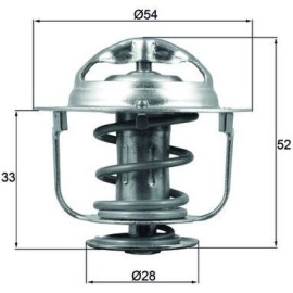 Mahle TX 176 82D Thermostat, Kühlmittel BEHR Mahle TX 176 82D Thermostat, Kühlmittel BEHR