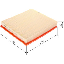 BOSCH F 026 400 106 Luftfilter