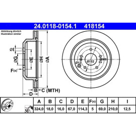 Bremsscheibe 24.0118-0154.1