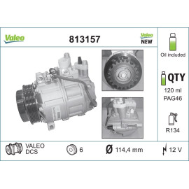 Kompressor, Klimaanlage 813157
