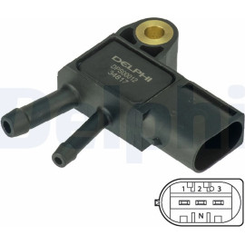 Sensor, Abgasdruck DPS00012