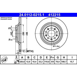 Bremsscheibe 24.0112-0215.1