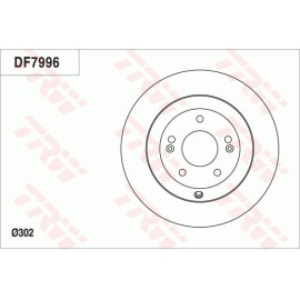 Bremsscheibe DF7996 Bremsscheibe DF7996