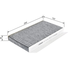 BOSCH 1 987 432 535 Innenraumfilter BOSCH 1 987 432 535 Innenraumfilter
