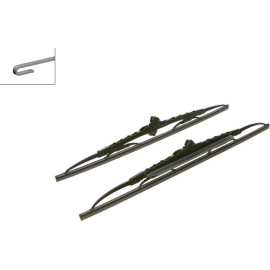 BOSCH 503 S Scheibenwischer Twin 3 397 118 566