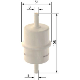 BOSCH F 026 400 471 Luftfilter