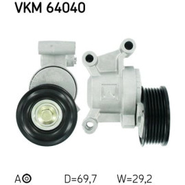 Spannrolle, Keilrippenriemen VKM 64040