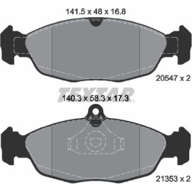 Bremsbelagsatz, Scheibenbremse 2054701 Bremsbelagsatz, Scheibenbremse 2054701