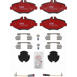 TRW GDB1542DTE Bremsbelagsatz, Scheibenbremse DTEC COTEC