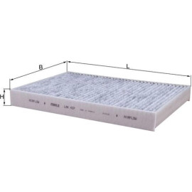 Filter, Innenraumluft LAK 437 Filter, Innenraumluft LAK 437