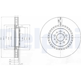 Bremsscheibe BG9843