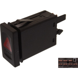 FEBI BILSTEIN 44701 Warnblinkschalter FEBI BILSTEIN 44701 Warnblinkschalter