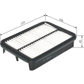BOSCH 1 457 433 784 Luftfilter