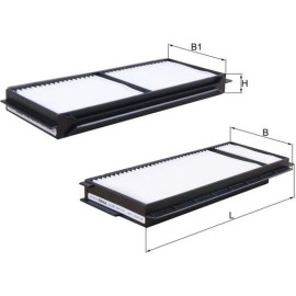 Filter, Innenraumluft LA 346/S Filter, Innenraumluft LA 346/S