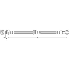 Bremsschlauch 4110744 Bremsschlauch 4110744