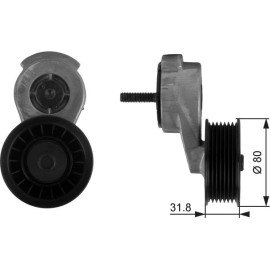 Spannrolle, Keilrippenriemen T38116