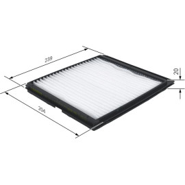 BOSCH 1 987 432 119 Innenraumfilter BOSCH 1 987 432 119 Innenraumfilter