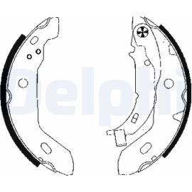 Bremsbackensatz LS1841 Bremsbackensatz LS1841
