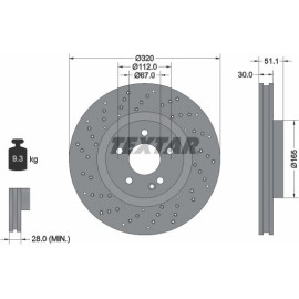 Bremsscheibe 92262105 Bremsscheibe 92262105