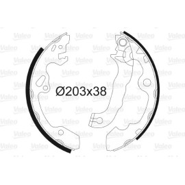 Bremsbackensatz 562648 Bremsbackensatz 562648