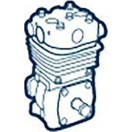 Reparatursatz Druckluftkompressor für Mercedes Benz OM 457 HLA/LA OM 460 LA 457 Reparatursatz Druckluftkompressor für Mercedes Benz OM 457 HLA/LA OM 460 LA 457