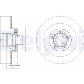 Bremsscheibe BG9024RS Bremsscheibe BG9024RS